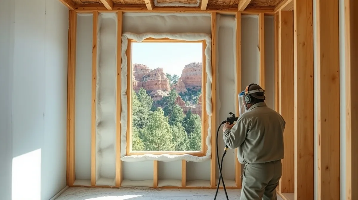 Wall Spray Foam Insulation